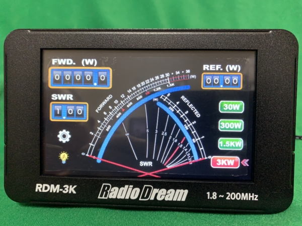 SWRパワー計　MAX３ｋW　1.8－200MHｚをカバー　新発売　degital　cross　needle　SWR　POWER　METER